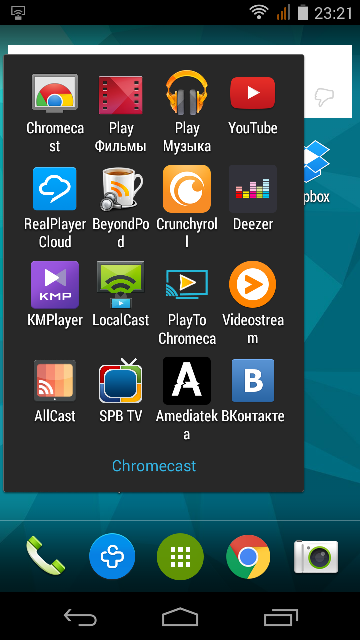 Технологии: Медиаплеер Chromecast