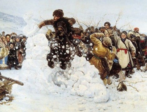 Интересное: Русские зимние игры