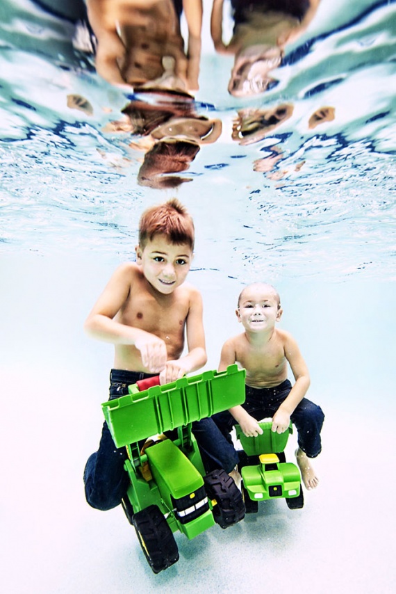 Интересное: Дети под водой