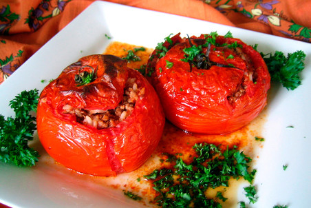 кухня: Блюда из помидор