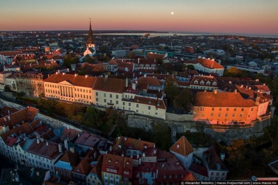 Путешествия: Таллинн с высоты
