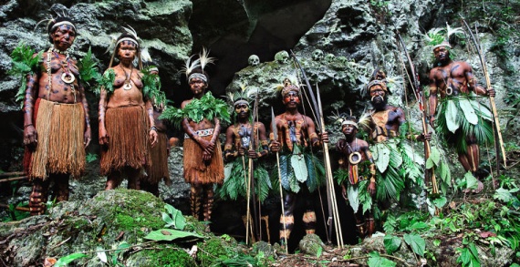 Интересное: Как живут папуасы