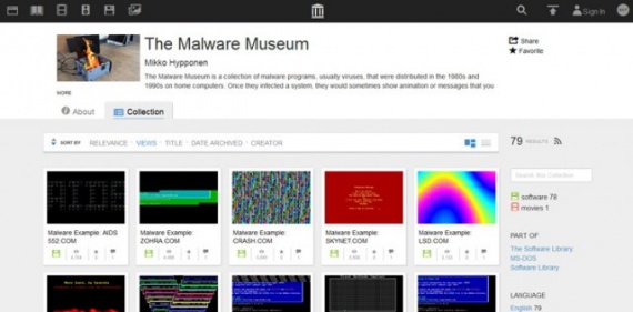 Технологии: Музей компьютерных вирусов