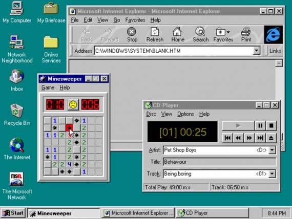 Технологии: Меняем Windows 10 на Windows 95