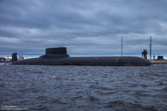 Интересное: Тяжелый ракетный подводный крейсер стратегического назначения ТК-208 Дмитрий Донской