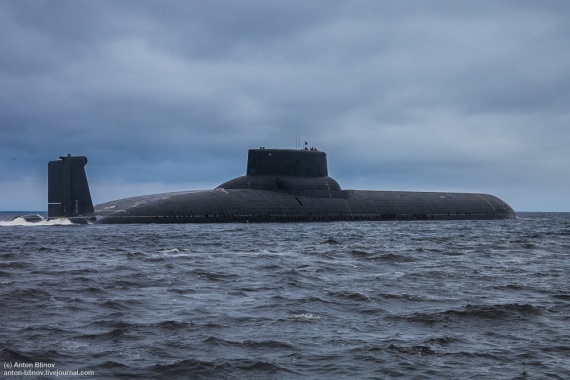 Интересное: Тяжелый ракетный подводный крейсер стратегического назначения ТК-208 Дмитрий Донской