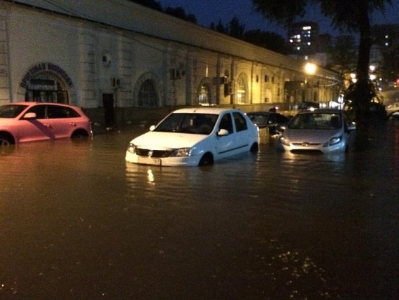 Проишествия: Наводнение в Ростове