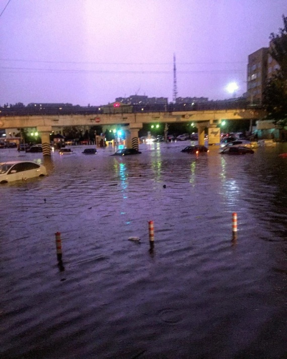 Проишествия: Наводнение в Ростове