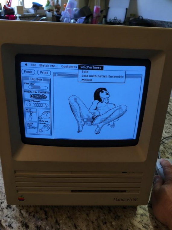 Технологии: Порно на Макинтоше 30 лет назад