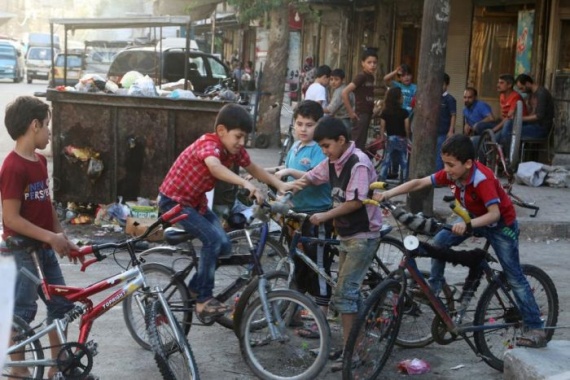 Война: Сирийские дети