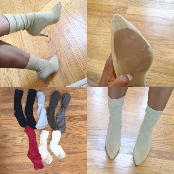 Безумный мир: Новая мода - носки поверх туфель
