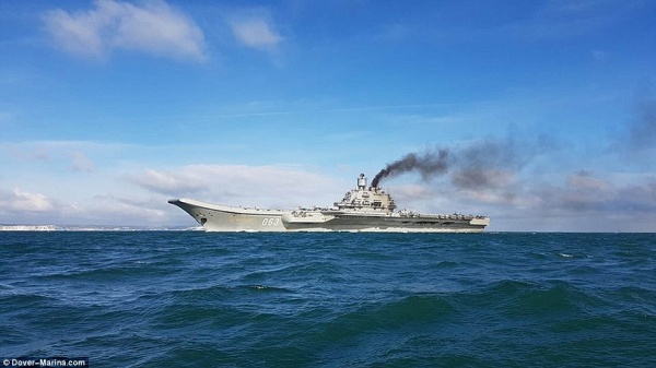 Блог djamix: Авианосная группа ВМФ России вошла в Ла-Манш