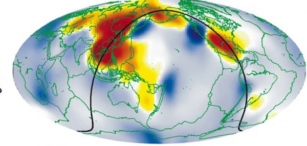 Природа: Карта Всемирного Потопа