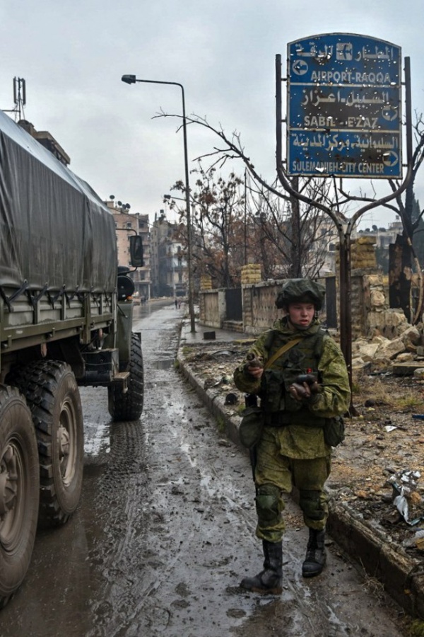 Война: Российские саперы в Алеппо