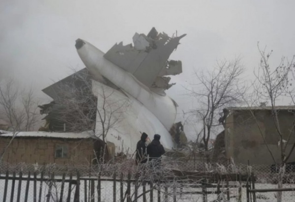 Происшествия: В Киргизии упал Боинг 747