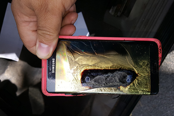 Технологии: Выявлена причина возгораний Galaxy Note 7