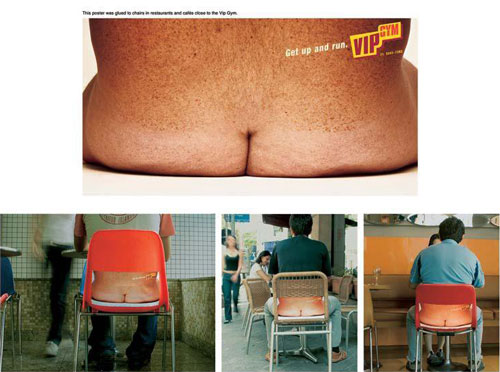 Здоровье: Креативная реклама для желающих похудеть
