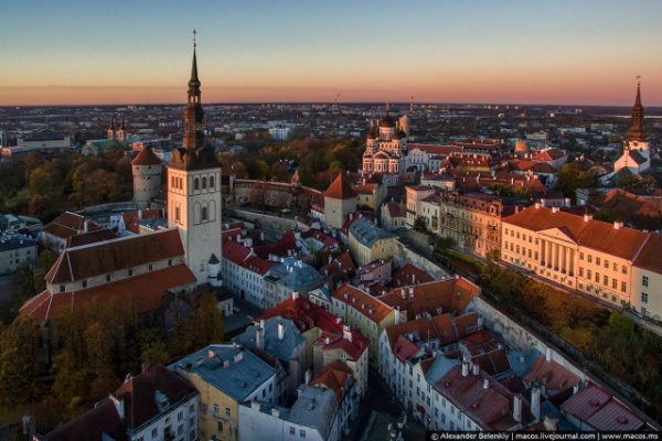Путешествия: Таллинн с высоты