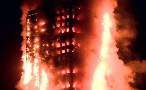 Происшествия: Сильнейший пожар в Лондоне