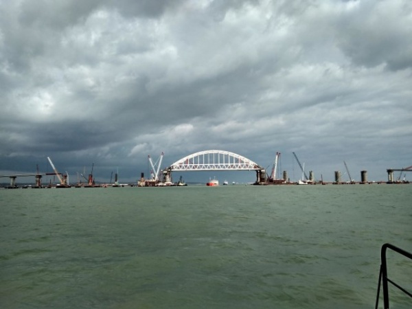 Интересное: Мост через Керченский пролив 27.10.2017