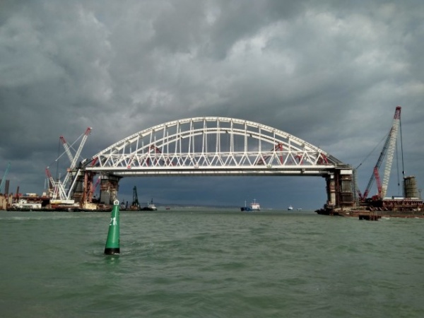 Интересное: Мост через Керченский пролив 27.10.2017