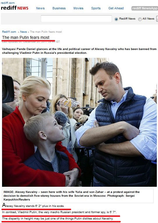 Политика: Западные СМИ негодуют из-за очередного пр*ёба Навального:-) Оказывается, Путин виноват:-)
