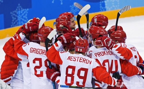 Спорт: Российские хоккеисты вышли в финал Олимпиады