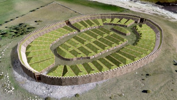 История: Сандби Борг – крепость, погибшая 15 веков назад