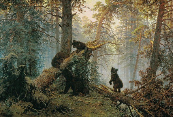 Интересное: «Утро в сосновом лесу» Ивана Шишкина – самая загадочная картина во всём отечественном искусстве