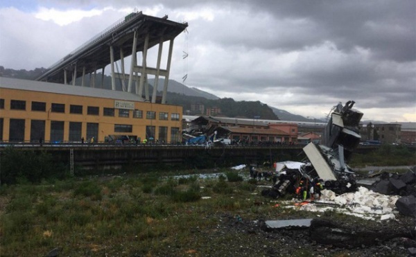Происшествия: Обрушился Генуэзский мост, десятки погибших - заместитель премьер-министра