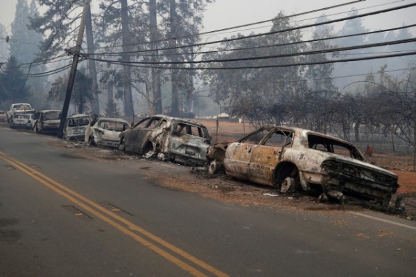 Происшествия: Последствия пожаров в Калифорнии