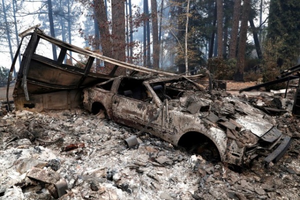 Происшествия: Последствия пожаров в Калифорнии
