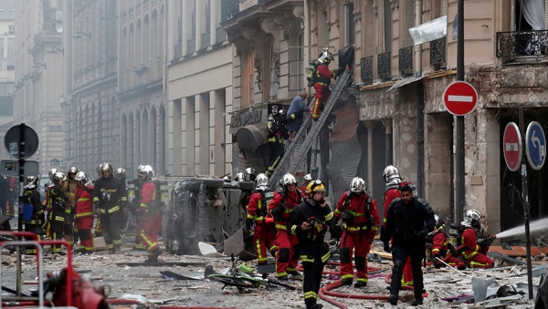 Происшествия: В Париже прогремел мощный взрыв