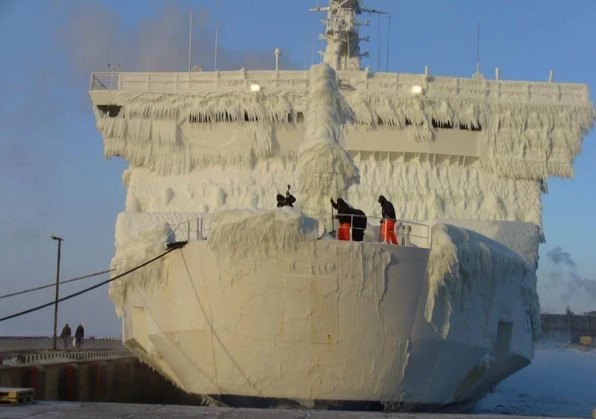 Интересное: Как ледяной ветер топит корабли