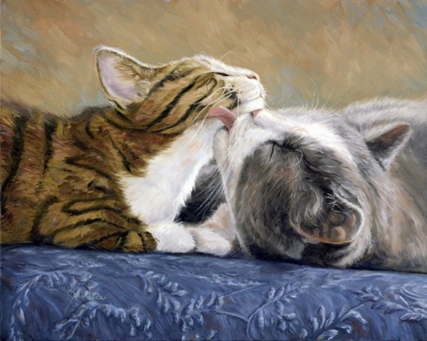 Картинки: Рисованные коты