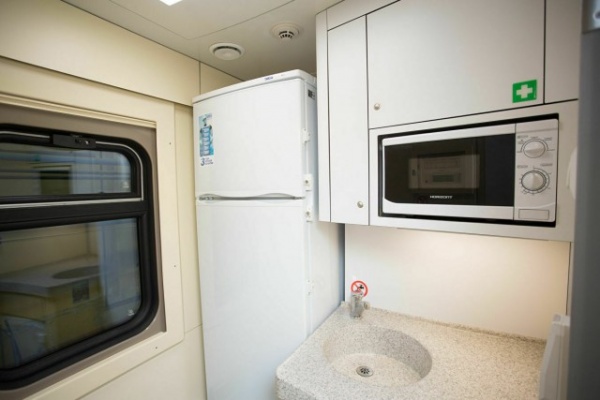 Интересное: Новые вагоны РЖД с душем, холодильником и микроволновкой