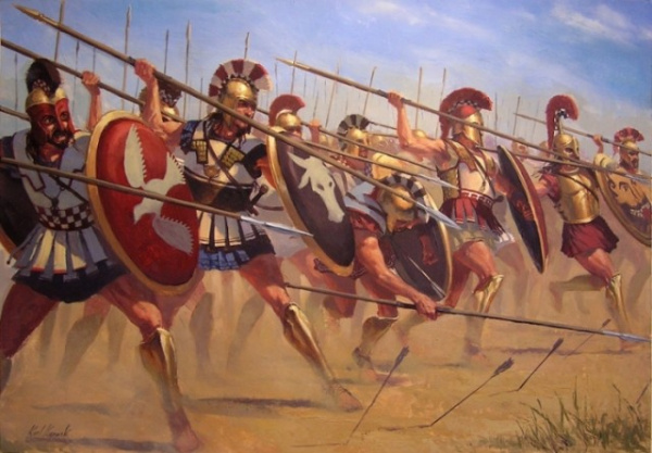 История: Зачем спартанцы носили гребни на своих шлемах