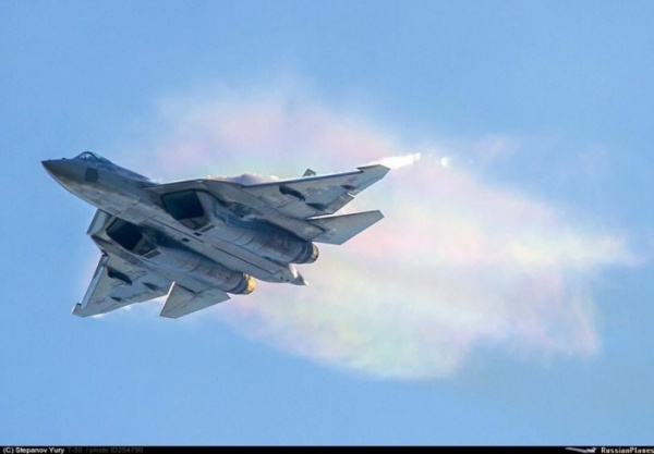Интересное: Су - 57 над г. Жуковским готовились к выступлениям