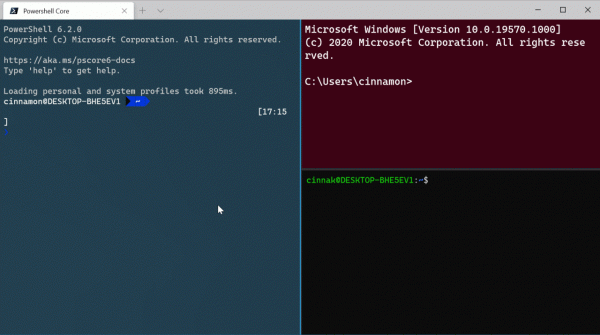 Блог djamix: Windows Terminal 0.10 и поддержка ввода при помощи мыши