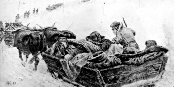 Война в рисунках красноармейца Жданова