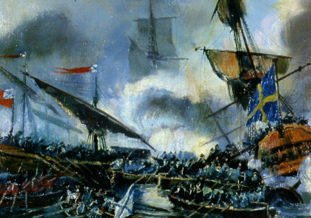 Шведская эскадра. Сражение при Гренгаме. 1720 Год. Битва у острова Гренгам 1720. Сражение при Гренгаме 27 июля 1720 года.