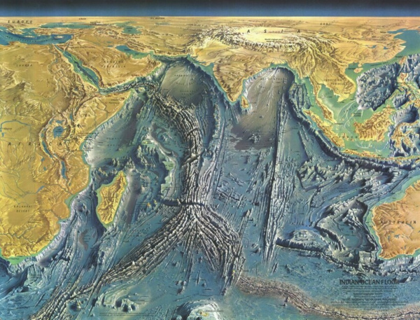 Интересное: Рельеф дна Мирового океана