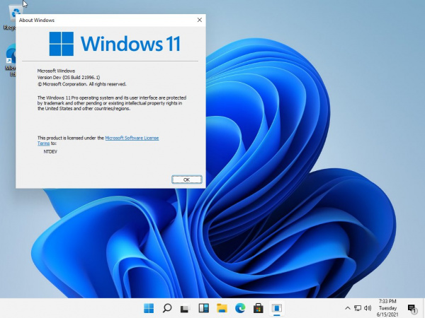 Технологии: В сеть утекла сборка Windows 11 Build 21996 с новым интерфейсом