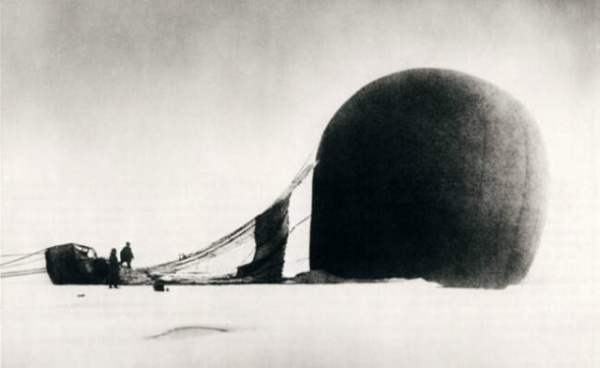 История: Арктическое путешествие Андре на воздушном шаре