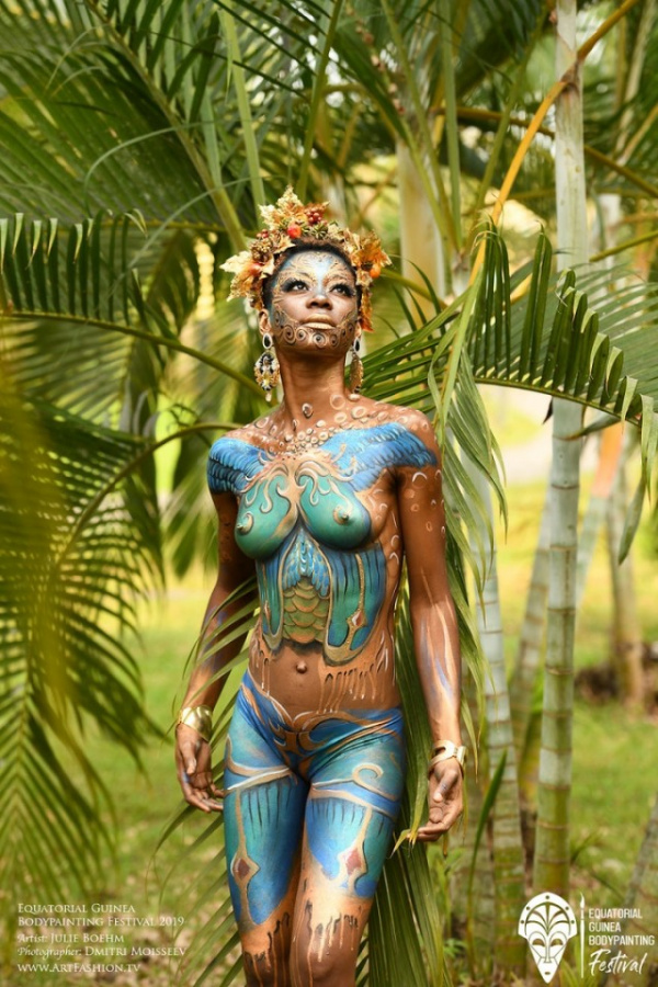 Интересное: Фестиваль бодиарта в Экваториальной Гвинее