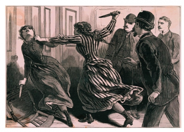История: Женские драки на ножах: от Средневековья до наших дней