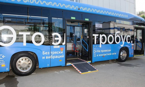 Адлер: В Сочи на маршруты вышли российские электробусы