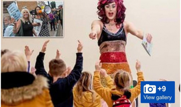 Безумный мир: В Великобритании новая мода - трансвеститы читают детям книжки в детских садах на темы «гендерного разнообразия»