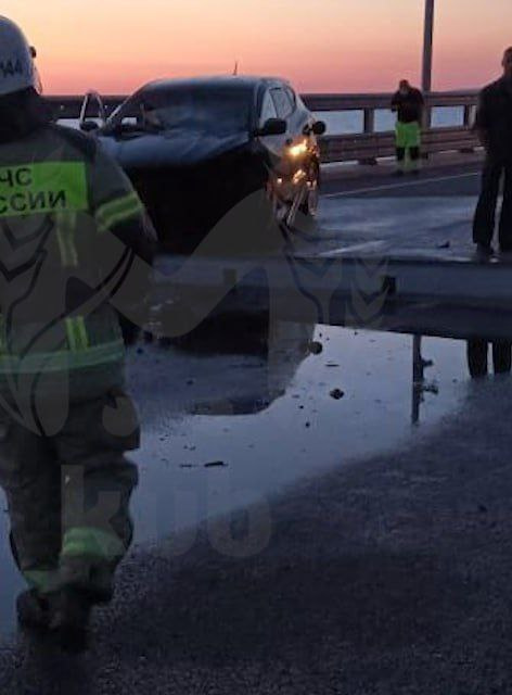 Терроризм: Крымский мост закрыт из-за чрезвычайного происшествия