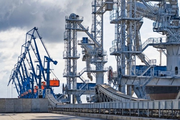 Новости: Глубоководный зерновой терминал открыли в порту Высоцк Ленинградской области